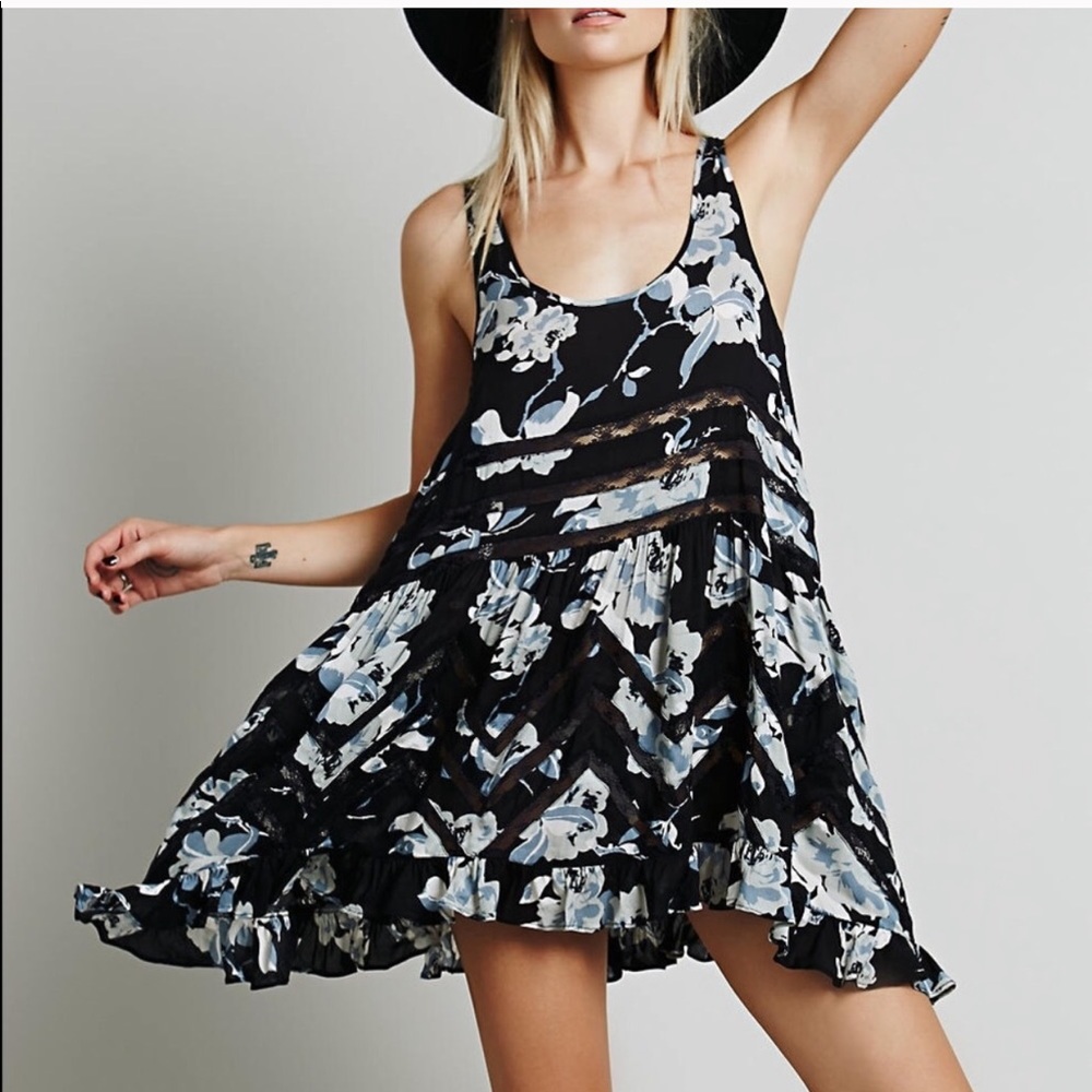 Free People Trapeze Slip Dress NWOT